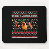 Where Is Jumbo James Ugly Christmas Marcus The Wor Muismat (Voorkant)