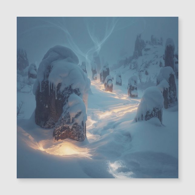 Where Light Wanders in Winter (Voorkant)