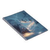 Where Light Wanders in Winter Notitieboek (Rechterzijde)