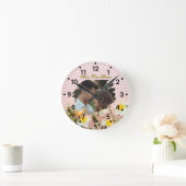 Where Love Blooms | Personalized Spring Romance Ronde Klok (Huis)