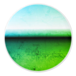 Where Mountains Meet Sea Drawer Pull Knob Keramische Knop