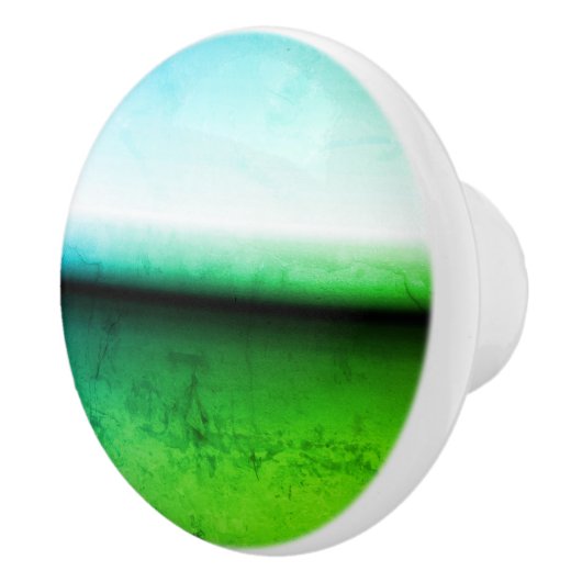 Where Mountains Meet Sea Drawer Pull Knob Keramische Knop (Rechts)