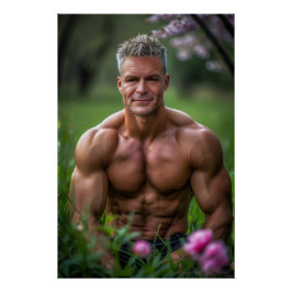 Where Muscle Meets Meadow Perfect Poster