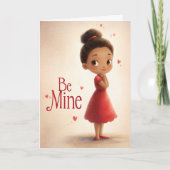 Where My Heart Rests Valentine Card Kaart (Voorkant)