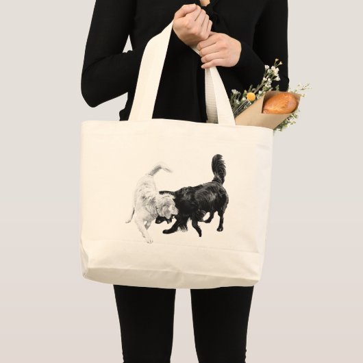 Where Play Begins Grote Tote Bag (Voorkant (product))