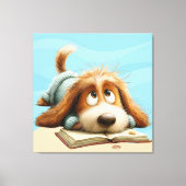 Where the Floorboards Whisper Canvas Afdruk (Voorkant)