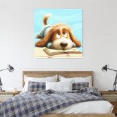 Where the Floorboards Whisper Canvas Afdruk (Insitu (Slaapkamer))