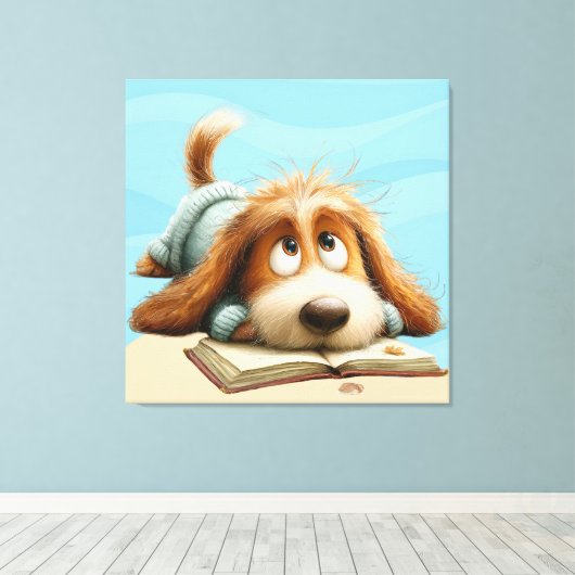 Where the Floorboards Whisper Canvas Afdruk (Insitu (Houten vloer))