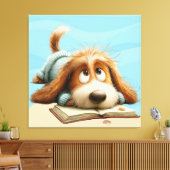 Where the Floorboards Whisper Canvas Afdruk (Insitu (Woonkamer))