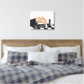 Where the Light Ignites A – Career Journey Canvas Afdruk (Insitu (Slaapkamer))