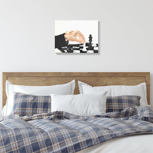 Where the Light Ignites A – Career Journey Canvas Afdruk (Insitu (Slaapkamer))