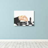 Where the Light Ignites A – Career Journey Canvas Afdruk (Insitu (Houten vloer))