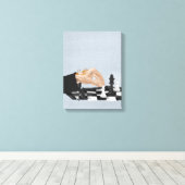 Where the Light Ignites B – Career Journey Canvas Afdruk (Insitu (Houten vloer))