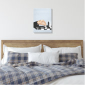 Where the Light Ignites B – Career Journey Canvas Afdruk (Insitu (Slaapkamer))