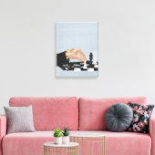 Where the Light Ignites B – Career Journey Canvas Afdruk (Insitu (Woonkamer))