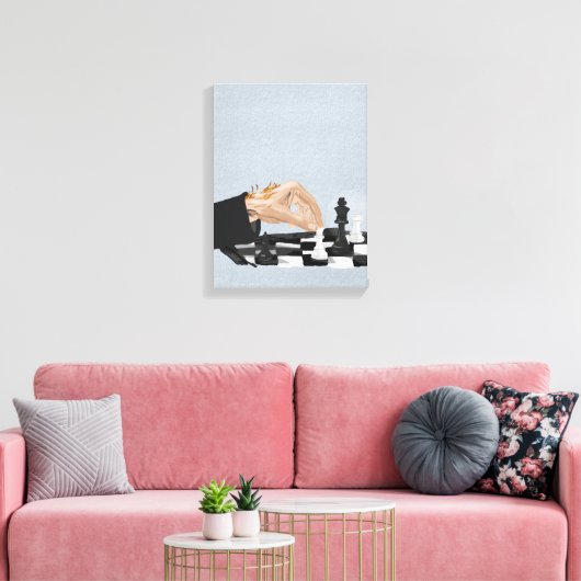 Where the Light Ignites B – Career Journey Canvas Afdruk (Insitu (Woonkamer))