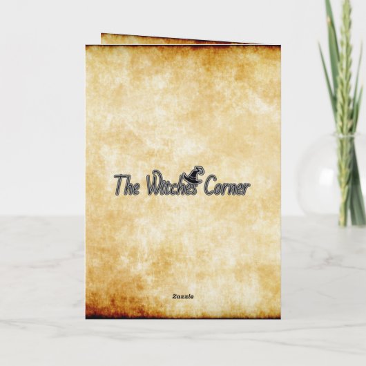 Where The Magic Happens van Carolyn Poster Kaart (Achterkant)