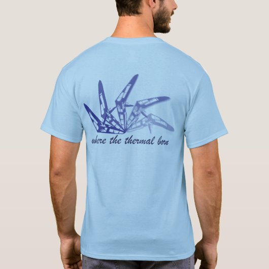 where the thermal born t-shirt (Achterkant)