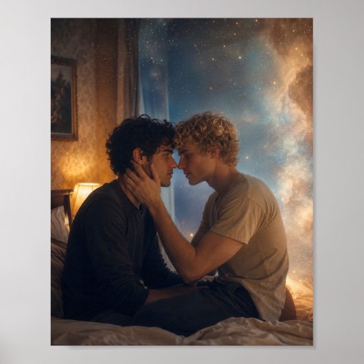 Where the Walls Dissolve | Gay Art Project Poster (Voorkant)