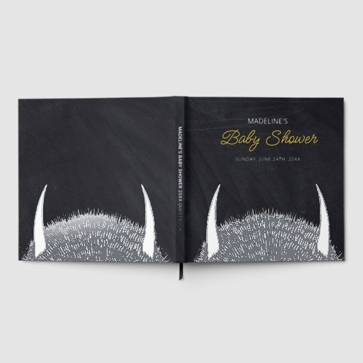 Where the Wild Things Are Baby Shower Gastenboek (Volledig)
