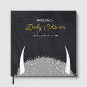 Where the Wild Things Are Baby Shower Gastenboek (Voorkant)