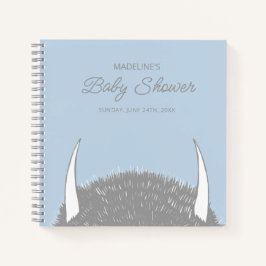 Where the Wild Things Are Baby Shower Gastenlijst Notitieboek