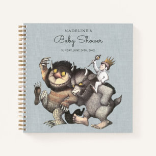 Where the Wild Things Are Baby Shower Gastenlijst Notitieboek
