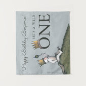 Where the Wild Things Are Birthday Tapestry Wandkleed (Voorkant)