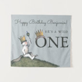 Where the Wild Things Are Birthday Tapestry Wandkleed (Voorkant (horizontaal))