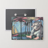 Where The Wild Things Are | Boekomslag Button (Voorkant / Achterkant)