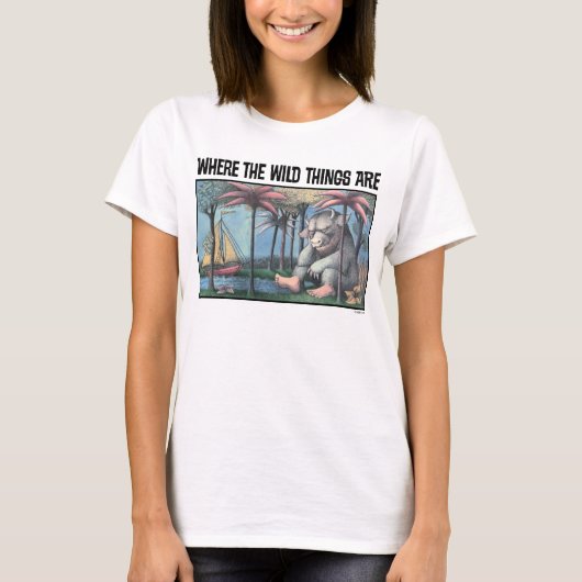 Where The Wild Things Are | Boekomslag T-shirt (Voorkant)