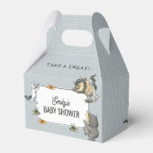 Where the Wild Things Are Character Baby Shower Bedankdoosjes (Achterkant)