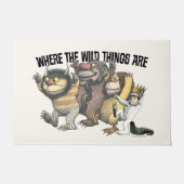Where the Wild Things Are Characters & Logo Deurmat (Voorkant)