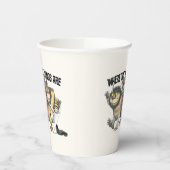Where the Wild Things Are Characters & Logo Papieren Bekers (Links)