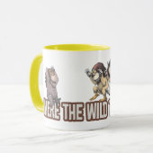 Where the Wild Things Are Characters on Logo Mok (Voorkant links)