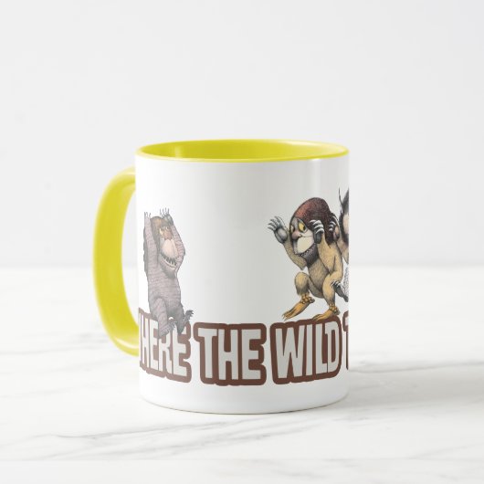 Where the Wild Things Are Characters on Logo Mok (Voorkant links)