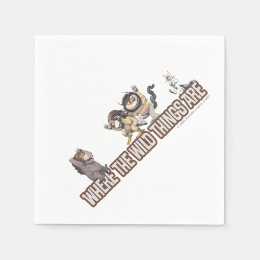 Where the Wild Things Are Characters on Logo Servet (Voorkant)