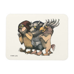 Where the Wild Things Are   Creaturen Magneet