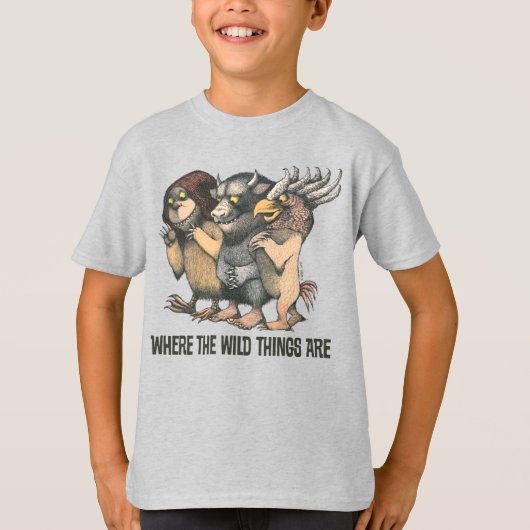 Where the Wild Things Are | Creatures T-shirt (Voorkant)