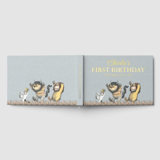 Where the Wild Things Are First Birthday Gastenboek (Volledig)
