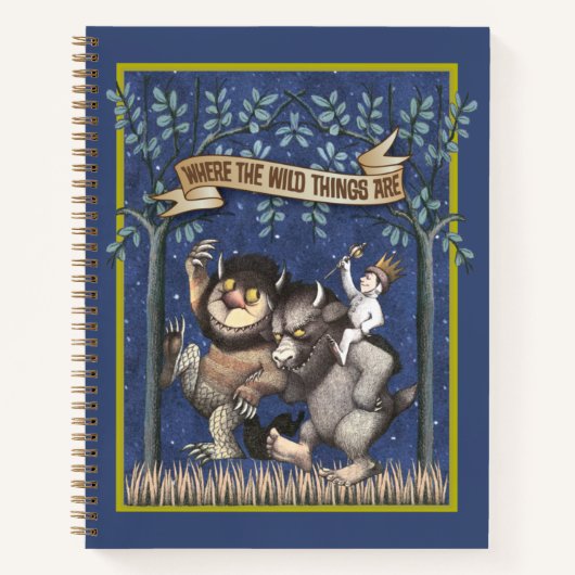 Where the Wild Things Are grafisch Notitieboek (Voorkant)