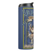 Where the Wild Things Are Grafisch Thermosbeker (Gedraaid links)