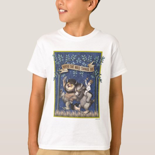 Where the Wild Things Are Graphic T-shirt (Voorkant)
