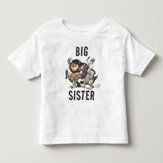Where the Wild Things Are | Grote zus Kinder Shirts (Voorkant)