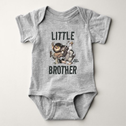 Where the Wild Things Are | Kleine Broer Romper (Voorkant)