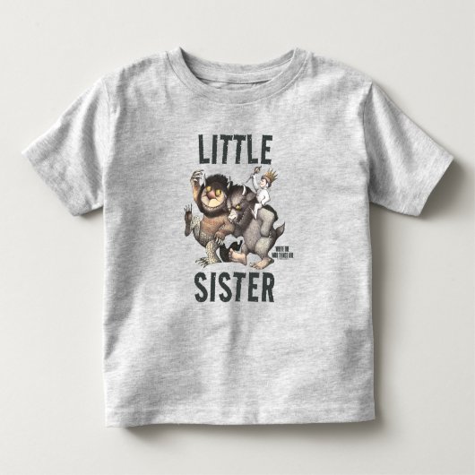 Where the Wild Things Are | Kleine zus Kinder Shirts (Voorkant)