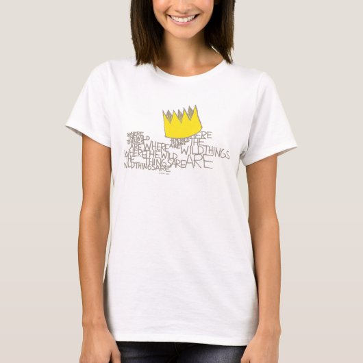 Where the Wild Things Are | Kroon T-shirt (Voorkant)