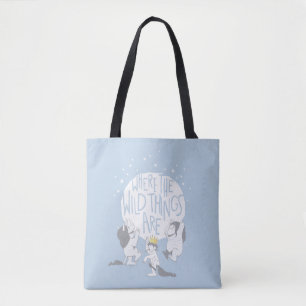 Where The Wild Things Are Maan & Sterren Tote Bag