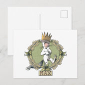 Where the Wild Things Are | Max Badge Briefkaart (Voorkant / Achterkant)
