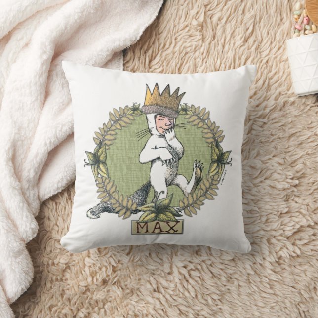 Where the Wild Things Are | Max Badge Kussen (Deken)
